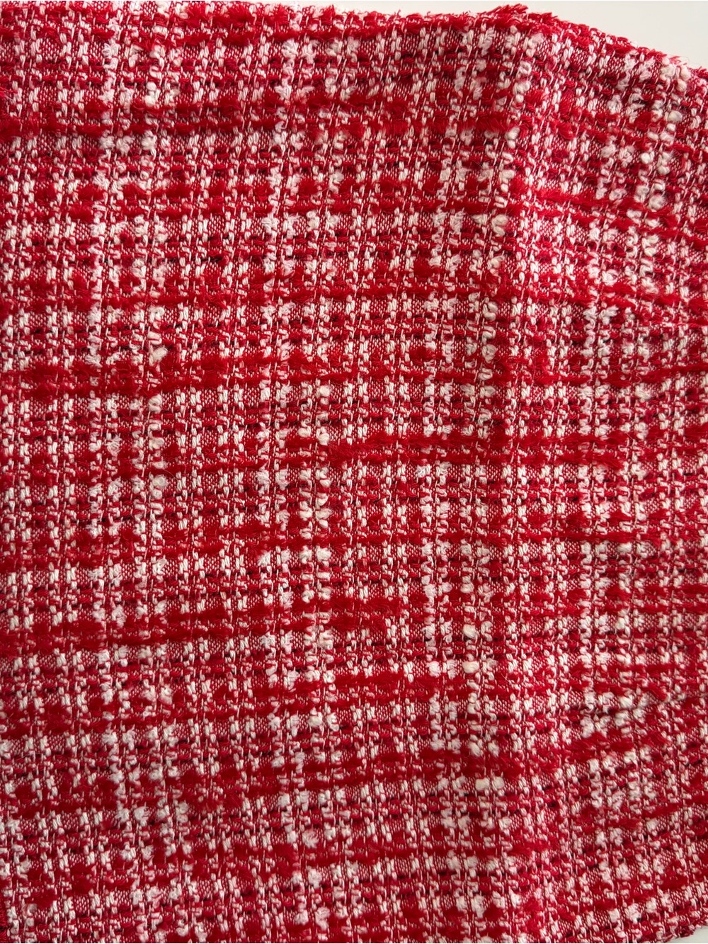 Generation Love Red Tweed Satin-Lined Jacket and skirt - Picture 5 of 7